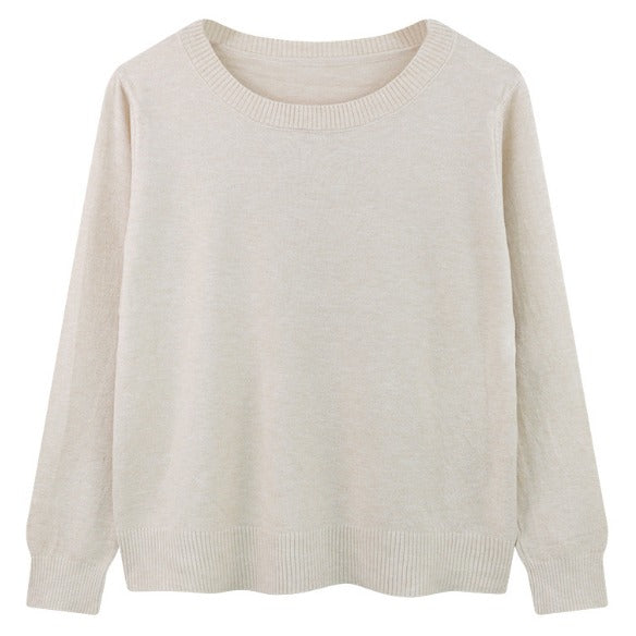 Schulterfreier Pullover