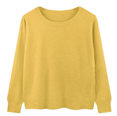 Schulterfreier Pullover