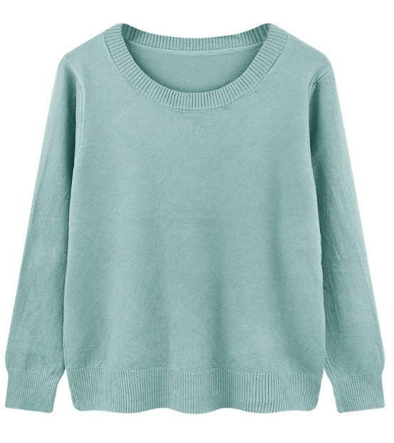 Schulterfreier Pullover